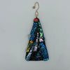 Dichroic Glass Christmas Tree Ornament