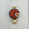 Basketball Heart Magnet