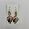 Autumn Cat Guitar Pick Earrings