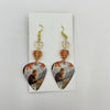 Autumn Cat Guitar Pick Earrings