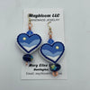 Night Sky Heart Earrings