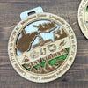 WV Icons Wood Ornament