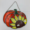 Sunflower Pumpkin Stained Glass