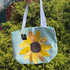Sunflower Applique Tote Bags