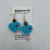 Space Heart Earrings