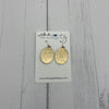 Bronze Oval Earrings