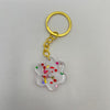 Rainbow Confetti Keychain