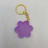 Purple Flower Keychain