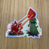 Braxxie vs. Ballyraven Holographic Sticker