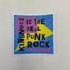 Kindness Punk Rock Sticker