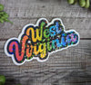 Rainbow WV Sticker