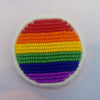 Rainbow Pride Beaded Pin