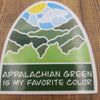 Appalachian Green Sticker