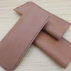 Brown Leather Glasses Sleeve