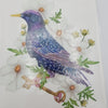 Starling with Key Print