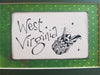 West Virginia 5x7 Art Print - Green Mat