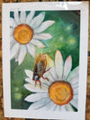 Cicada Art Print - 4" x 6"