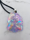 Dichroic Glass Necklace VIII