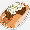West Virginia Hot Dog Sticker