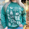 Camping Adventure Essentials Sweatshirt