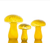 Small Blown Glass Mushroom