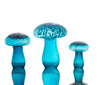 Small Blown Glass Mushroom