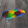 Holographic Pepperoni Roll Sticker