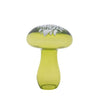 Small Blown Glass Mushroom