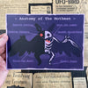 Mothman Anatomy postcard