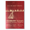 Cranberry Glades Letterpress Art Print 11x17