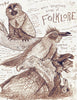West Virginia Birds of Folklore - WV Cryptid Art Print
