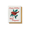 Cardinal Holiday Card