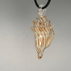 Conch-Shaped Glass Necklace