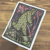 Bigfoot Cryptid Medieval Monster Sticker