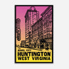 Huntington The Jewel City Sticker