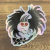 Holographic Mothman Cryptid Monster Sticker