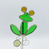 Stained Glass Frog Note Holder