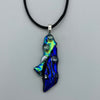 Green and Blue Glass Necklace