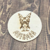 Wood Mothman Magnet