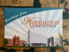 Greetings From Downtown Huntinton Postcard