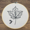 Hand Embroidered Sugar Maple Wall-hanging