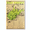 West Virginia State Parks Art Print 11x17