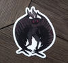 Mothman Creepy Cryptid Monster Sticker