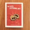 Pepperoni Roll Enamel Pin