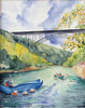 New River Gorge Rafting Art Print