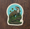 River Otter sticker