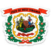 WV State Seal Sticker