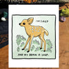 Soup Brain Deer Sticker