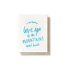 Love Ya to the Mountains Card