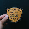Watch For Deer Sticker